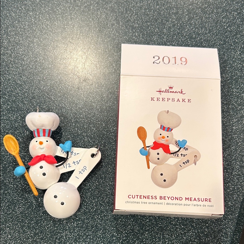 Hallmark Snowman Baking Ornament